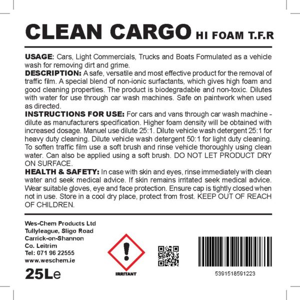 CLEAN CARGO HIGH FOAM-299